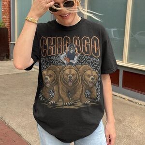 Retro Chicago Football Shirt